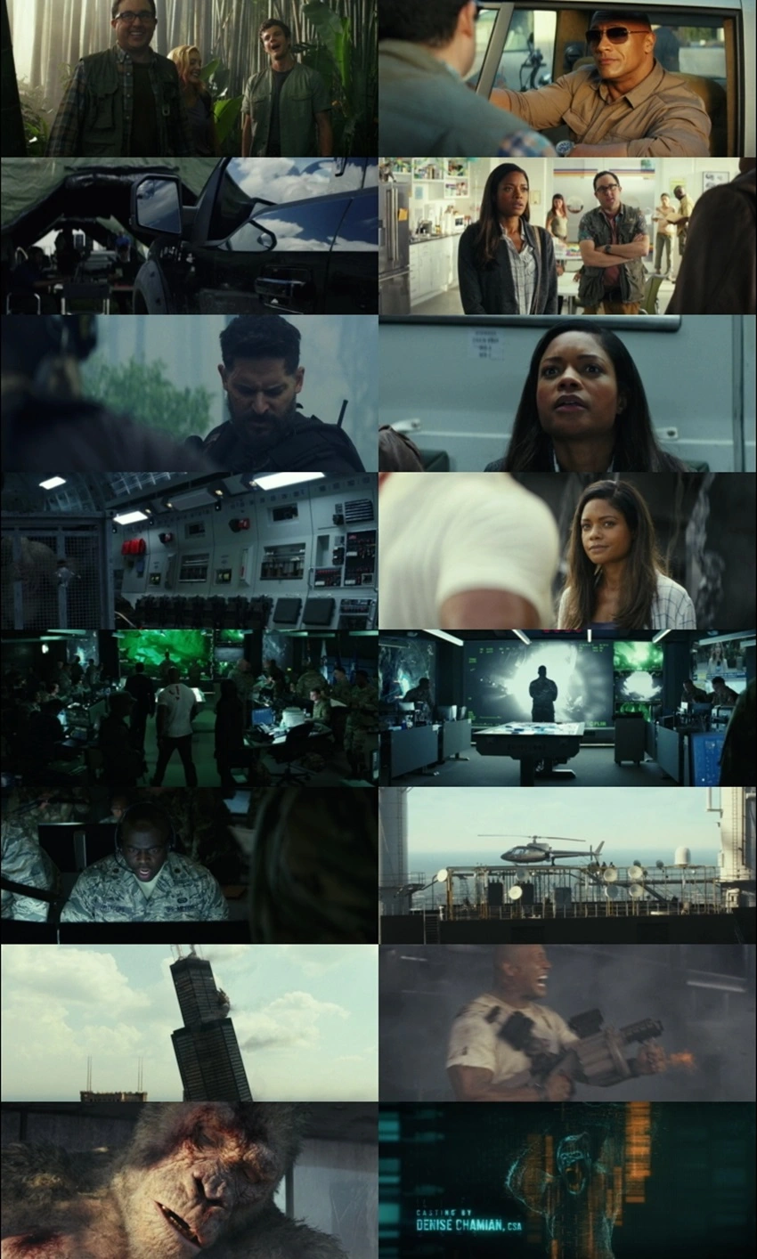 Download Rampage | 2018 | Hindi-English | Dual Audio | Full Movie 480p 720p 1080p