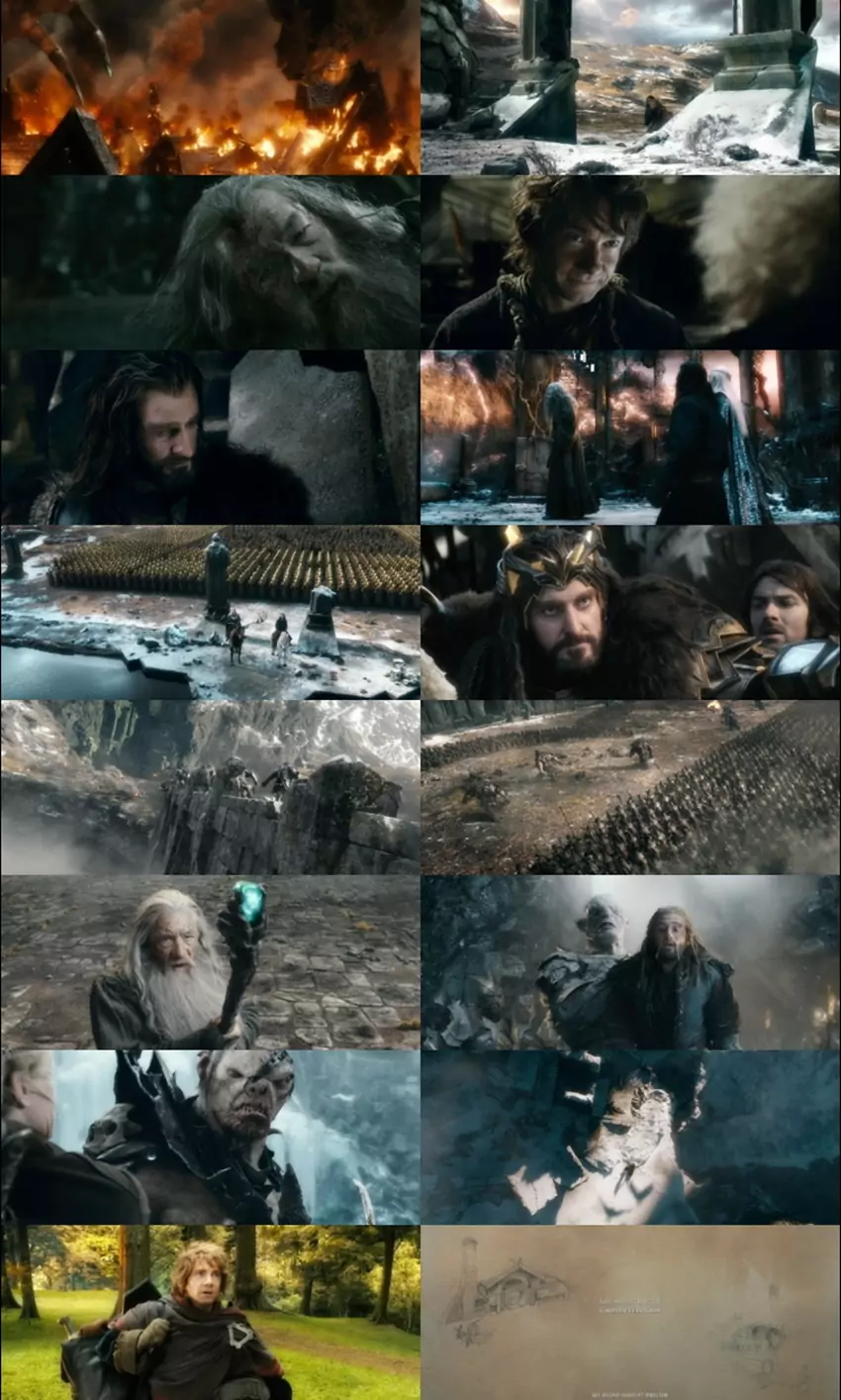 Download The Hobbit: The Battle of the Five Armies | 2014 | Hindi-English | Dual Audio | Full Movie 480p 720p 1080p
